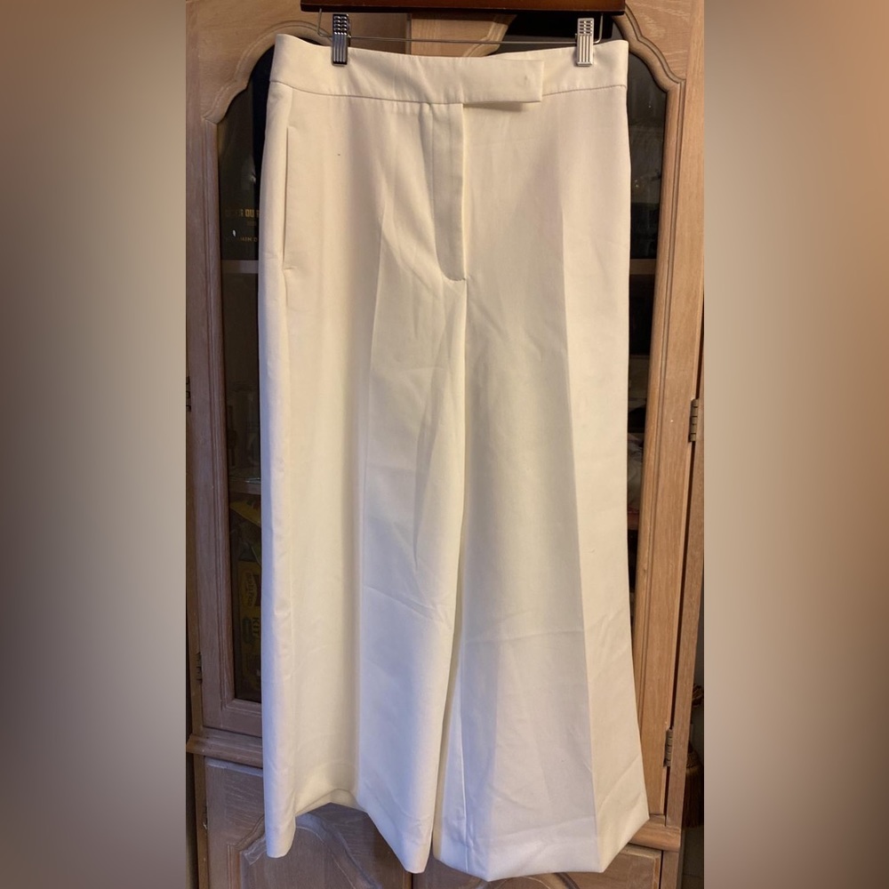 Zara white dress pants
